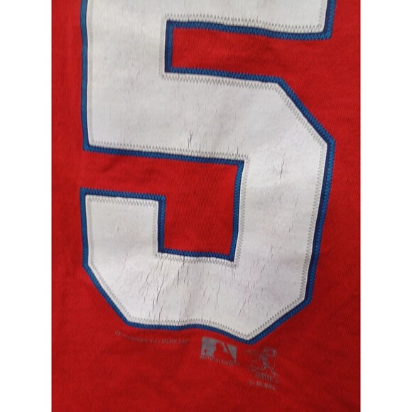 Vintage Lee Sport St Louis Cardinals Albert Pujols L Short Sleeve Shirt Mens - Picture 5 of 12